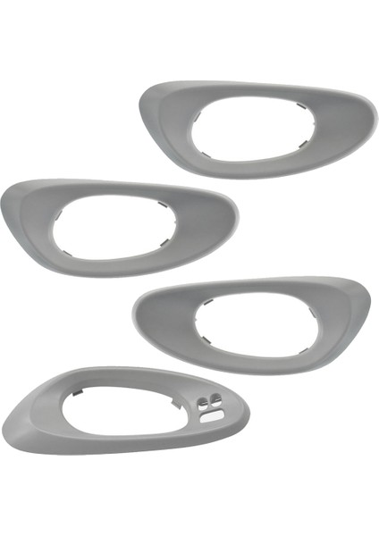 4pcs Ön Arka Iç Kapı Kolu Chevrolet Trailblazer Için Çerçeve Gri 2002-2009 15214503 15214502 15214506 15214507 (Yurt Dışından) fırsatları