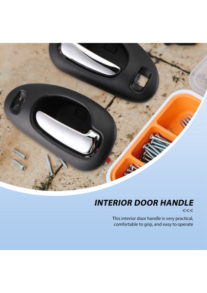 Kapı Kolu Black &amp; Chrome Iç Önde Lh &amp; Rh Çifti Chrysler Için 5102847AA 5102849AA (Yurt Dışından) indirimleri