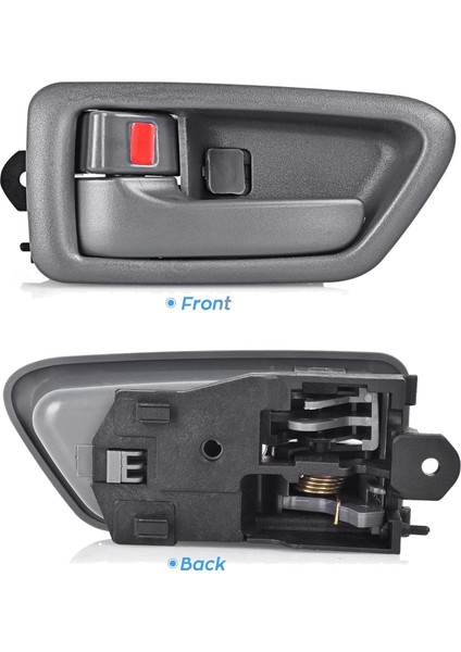 Toyota Camry Için 69205-AA010 69206-AA010 1998 1999 2000 2001 Araba Ön Iç Kapı Tutucu Değiştirme (Yurt Dışından) modelleri