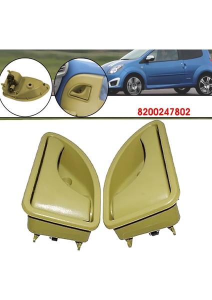 Renault 1997-2019 Için Otomobil Iç Kapı Kolu 1993-2007 Twingo 8200247802 8200247803 (Yurt Dışından) indirimleri