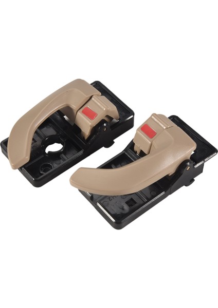 4pcs Araba Iç Kapı Kolu Solda Sola Kapı Kolu Değiştirme Seti Hyundai Tucson 2005-2009 Bej (Yurt Dışından) fırsatları