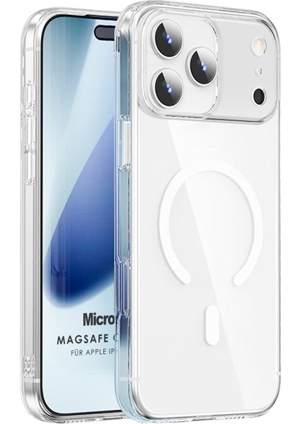 Apple iPhone 17 Pro Max Kılıf Magsafe Clear Soft Şeffaf