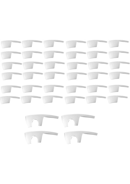 Tesla Için 40PCS Model Y 2020-2023 Hub Kapağı Jant Yaması 20 Inç Tekerlek Koruyucular Hubcap Aksesuarları Beyaz (Yurt Dışından) modelleri