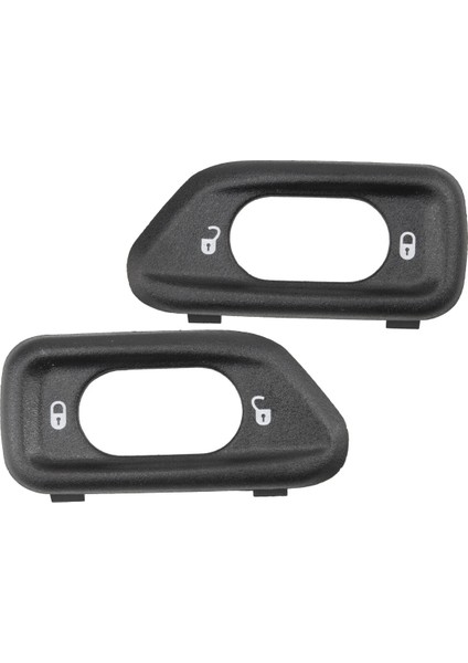 1paır Araba Kapı Kilit Anahtarı Çember 68185911AA 68185910AA Jeep Wrangler Için Jk 2011-2018 Sol Sağ Kapı Anahtarı Çerçevesi Panel (Yurt Dışından) indirimleri