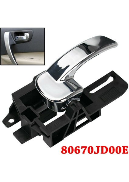 Iç Kapı Kolu Ön Arka Sağ Nissan Qashqai Için J10 2007-2013 80670JD00E (Yurt Dışından) modelleri