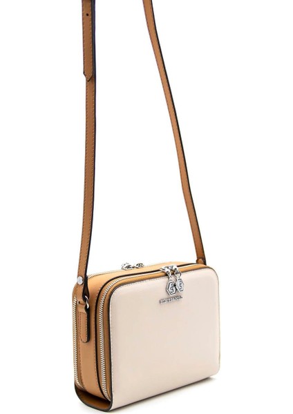 Kadın Çapraz Çanta Bej - A.taba NV888 modelleri