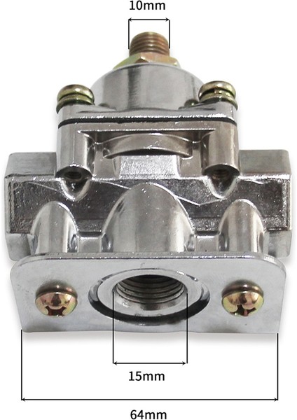 Araba Karbüratör Yakıt Basıncı Regülatörü 3/8 Inç Npt Giriş/çıkışlar Holley Için 12-804 Araç Modifiye Aksesuarlar 12-804 (Yurt Dışından) fiyatları