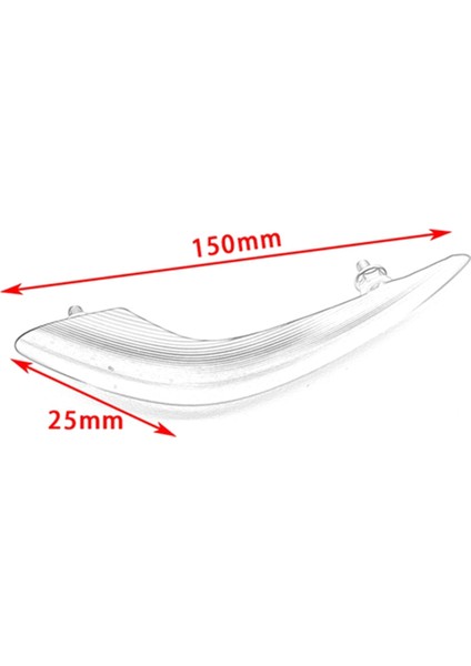 Motosiklet Ön Çamurluk Çamurluk Burun Dekorater Gagası Vespa GTS300 GTS250 Gts 300 250 2013-2020 Kırmızı (Yurt Dışından) fırsatları