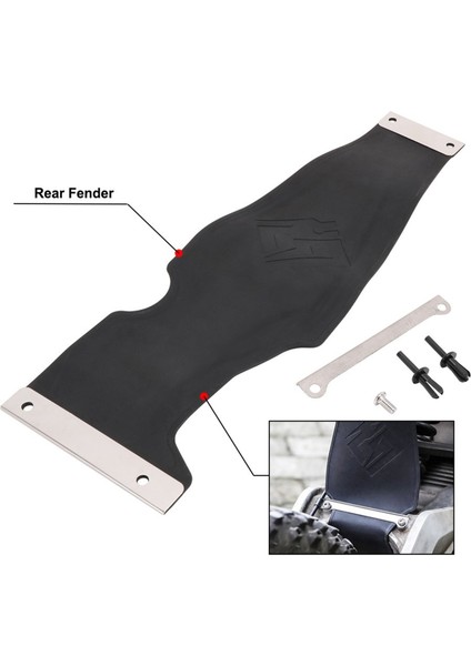 Motosiklet Motor Arka Şok Çamurluk Su Geçirmez Kauçuk Çamurluk Sıçraması Surron Sur-Ron Işık Arı S x (Yurt Dışından) fırsatları