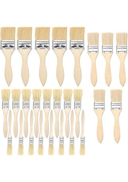 Düz Fırça Seti 26 Parçalı Fırça Seti 12253850 mm Genişlik (Yurt Dışından)