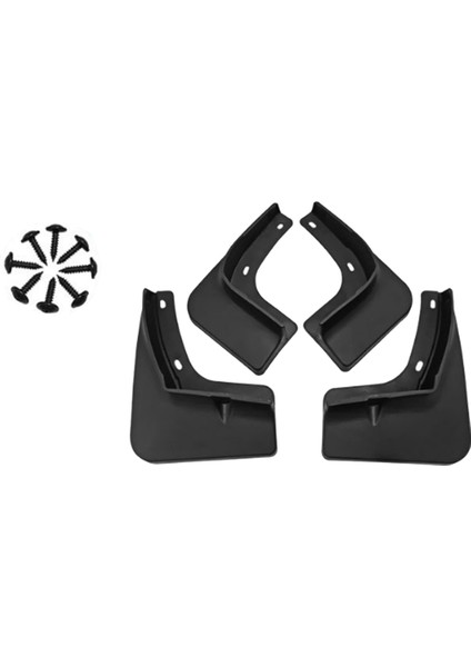 Araba Çamurlu Çamur Kanatları Sıçrama Muhafızları Mudguards Hyundai Elantra Için Ön Arka Çamurluk Koruyucu 2021-2024 (Yurt Dışından)