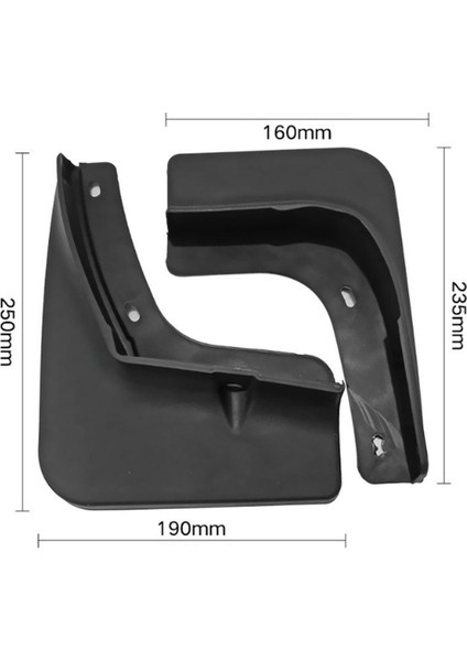 Araba Çamurlu Çamur Kanatları Sıçrama Muhafızları Mudguards Hyundai Elantra Için Ön Arka Çamurluk Koruyucu 2021-2024 (Yurt Dışından) fırsatları
