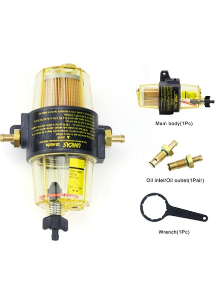 UF-10K Yakıt Filtresi Yakıt-Su Ayırıcı Montajı Yamaha Suzuki Için Anahtarlı Tohatsu Merkür Dıştan Takma Motor (Yurt Dışından) fırsatları