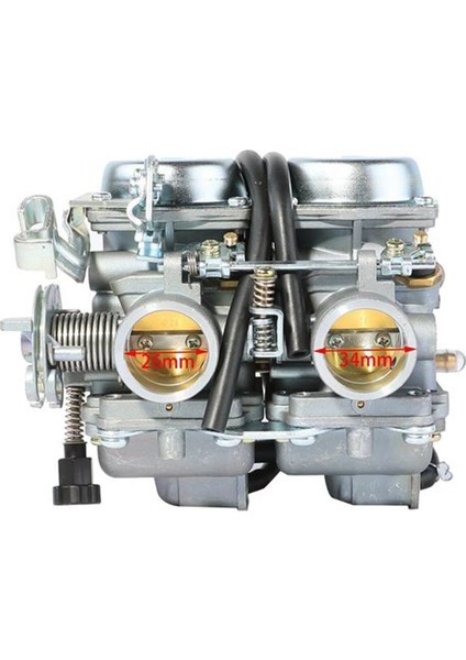 PD26JS 26MM 250CC Cbt 125/250 Motosiklet Atvs Için Ikiz Silindir Karbüratör Johnny Pag Spyder 300 Barhog Raptor Fx-3 Karbonhidrat (Yurt Dışından) modelleri
