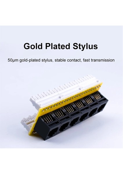 24 Port Cat6 Utp RJ45 Patch Panel 19IN 1u Kablo Çerçevesi Ön Panel Rafı (Yurt Dışından) indirimleri