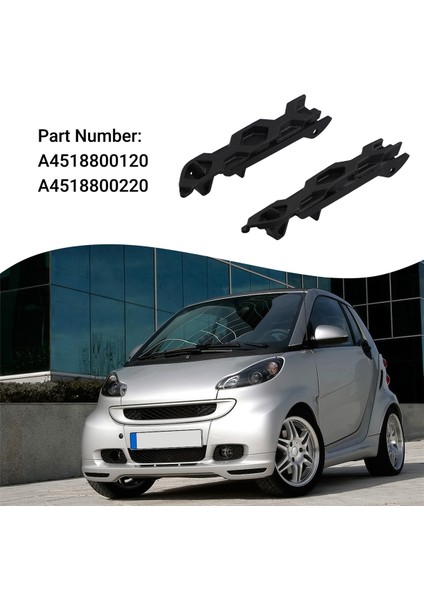 1 Çift Stil Bonnet Kilitleme Serbest Bırakma Tutucu A4518800120 A4518800220 Akıllı Fortwo 451 2008 -2015 (Yurt Dışından) indirimleri