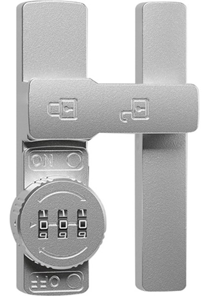 Kapı Mandalı 180 Sürgülü Kapı Kilidi Şifre Kilidi Iç Kapı Cıvatası B (Yurt Dışından)