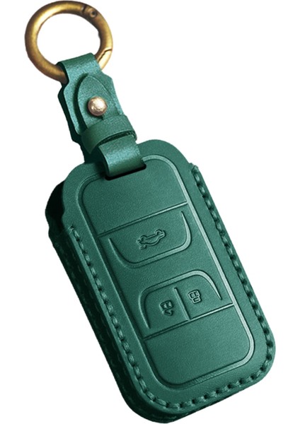 Chery Exeed Tiggo Için Araba Anahtarı Kapağı 8 7 5x 2019 2020 Araba Aksesuarları Yeşil (Yurt Dışından)