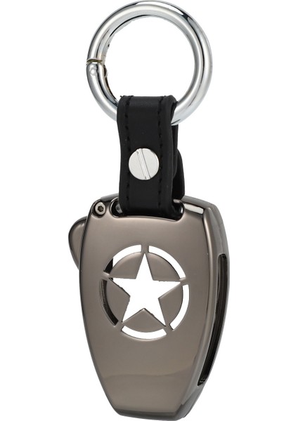 Jeep Wrangler Için Araba Ana Zinciri Kılıf Kabuk Halkası Kapak Koruyucu Tutucu Jep Compass Için 2008-2017 2008-2015 Patriot 2011-2015, Siyah (Yurt Dışından) modelleri