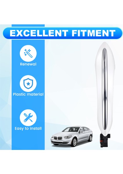 Dış Dış Kapı Kolu+Bmw Için Işık Lhd 5 6 7 Serisi F07 F10 F11 F06 F12 F13 F01 F02 F03 51217276242 Ön Sağ (Yurt Dışından) indirimleri