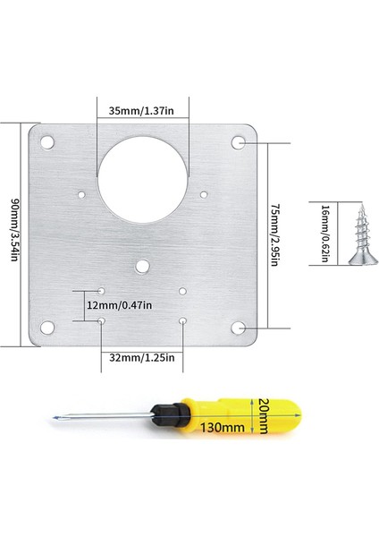 Mobilya Dolap Kapısı Için Menteşe Onarım Sabitleme Braketi Plaka Takımı (Yurt Dışından) fiyatları