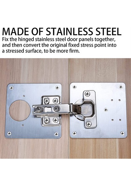 Mobilya Dolap Kapısı Için Menteşe Onarım Sabitleme Braketi Plaka Takımı (Yurt Dışından) fırsatları