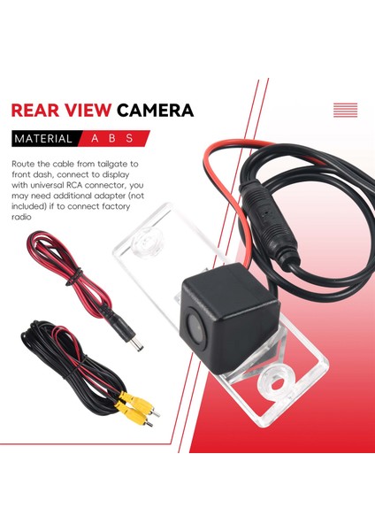 Yeni Arka Görünüm Kamera Ters Kamera Toyota Fortuner Için Park Kamerası 4runner Innova Sw4 Prado Land Cruiser (Yurt Dışından) fırsatları