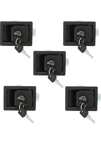 Rv Araç Kürek Giriş Kapısı Kilit Mandal Tutamak Knob Kamp Kampası Çekme Tipi Panel Kapı Kilidi (Yurt Dışından)