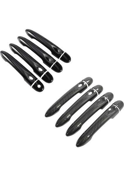 Araba Dış Kapı Tutucu Kapak Trim Mercedes Benz Smart 453 Forfour 16-2021 Araba Dış Kolu Karbon Fiber Desen (Yurt Dışından) modelleri