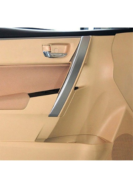 Toyota Corolla Levin 2014-2018 Araba Sol Ön Iç Kapı Tutağı 2014-2018 Araba Kapısı Iç Koltuk Kapağı Siyah Gümüş (Yurt Dışından) indirimleri