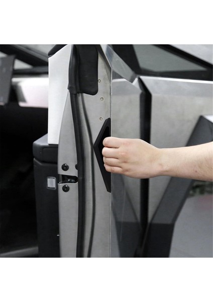 4pcs Kamyon 2024 Tesla Siber Pikap Parmak Izi Dayanıklı Kapı Tutucu Otomatik Değiştirilmiş Aksesuarlar (Yurt Dışından) fiyatları