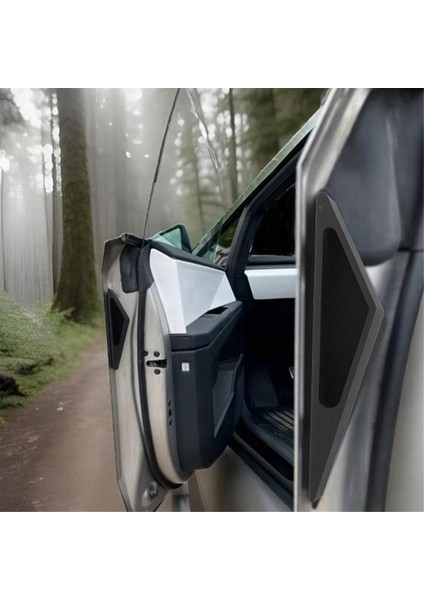 4pcs Kamyon 2024 Tesla Siber Pikap Parmak Izi Dayanıklı Kapı Tutucu Otomatik Değiştirilmiş Aksesuarlar (Yurt Dışından) modelleri