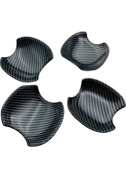 2020 2021 Için Toyota Corolla Çapraz Kapı Kolu Kase Çıkartma Kapağı Karbon Fiber Desen Abs Otomobil Aksesuarları (Yurt Dışından)