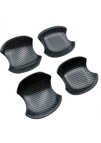 2020 2021 Için Toyota Corolla Çapraz Kapı Kolu Kase Çıkartma Kapağı Karbon Fiber Desen Abs Otomobil Aksesuarları (Yurt Dışından) indirimleri