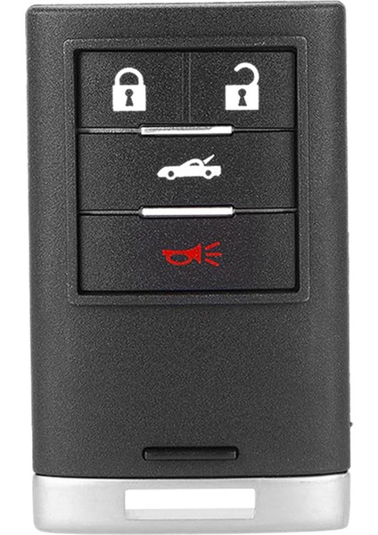 Araba Anahtarı Fob Anahtarsız Giriş Uzaktan 315MHZ M3N5WY77777A Chevrolet Corvette Için 2008-2013 4 Düğmeler (Yurt Dışından)