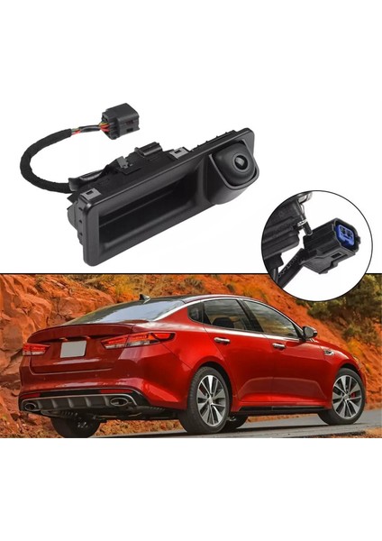 95760-D4500 Yeni Arka Görünüm Kamera Ters Kamera Kia K5 Optima Hybrid Için Tutamaklı Park Parkı Yedek Kamera 2016-2018 (Yurt Dışından) fiyatları