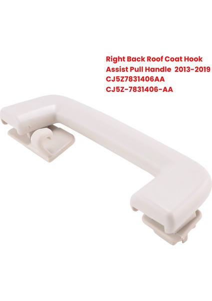 Sağ Arka Araba Çatı Kaplama Kancası Yardımcı Çekme Kolu Ford Kaçış 2013-2019 CJ5Z7831406AA CJ5Z-7831406-AA (Yurt Dışından) fırsatları