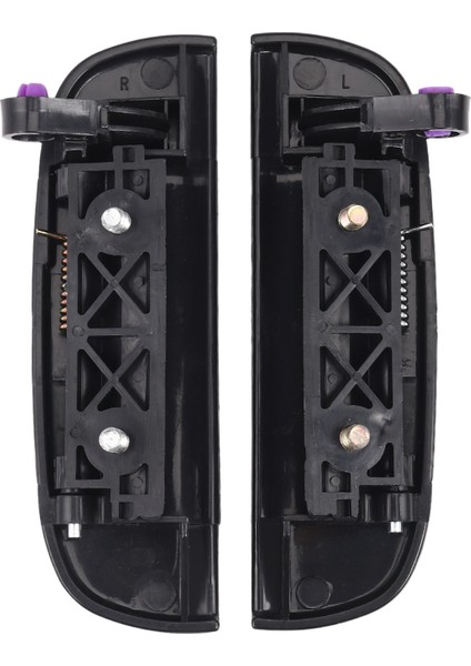 2pcs Araba Siyah Ön Dış Kapı Dış Dış Dış Dış Kapı Açık Düğmesi Sağ Sır Suzuki Için Yeni Alto (Yurt Dışından) modelleri