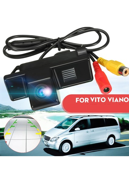Mercedes Benz Vito Viano 2004 Için Araba Arka Görünüm Kamerası Ters Park Kamerası (Yurt Dışından) fiyatları