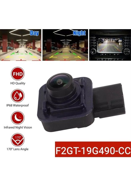 F2GT-19G490-CC Ford Explorer Için F2GT19G490CC 2016-2019 Geri Verim Yedeklik Kamera Parkılık Assi Kamera (Yurt Dışından) modelleri