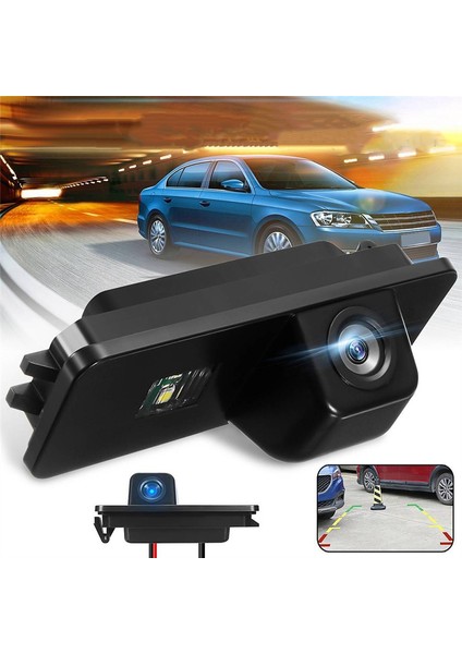 Araba Arka Görünüm Kamera Ters Yedek Park Kamerası Vw Golf Mk4 Mk5 Mk6 Bora Beetle Leon Park Yardım Kamerası (Yurt Dışından) fırsatları