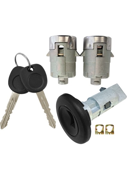 Ateşleme Kilit Silindir Sol ve Sağ Kapı Kilit Silindiri 707835 706592 Chevrolet Buick Cadillac Için 598007 (Yurt Dışından)