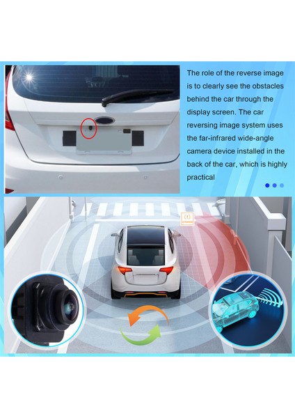 Arka Görünüm Yedek Kamera D2BT-19G490-BC, D2BT19G490BB Ford Fiesta Için Arka Görünüm Kamerası 2014-2017 (Yurt Dışından) fırsatları