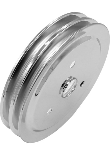 Car Krank Mili Kasnağı Çift Groove Kısa Su Pompası Chevy Sbc 262 327 350 Araç Aksesuarları (Yurt Dışından) indirimleri