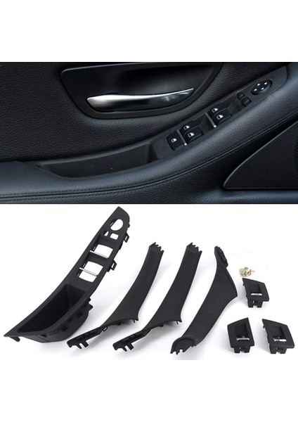 For-Bmw 5 Serisi F10 F11 520D 525D 530D 535I Lhd Araba Iç Kapı Tutucu Uyarlama (Siyah) (Yurt Dışından) fiyatları
