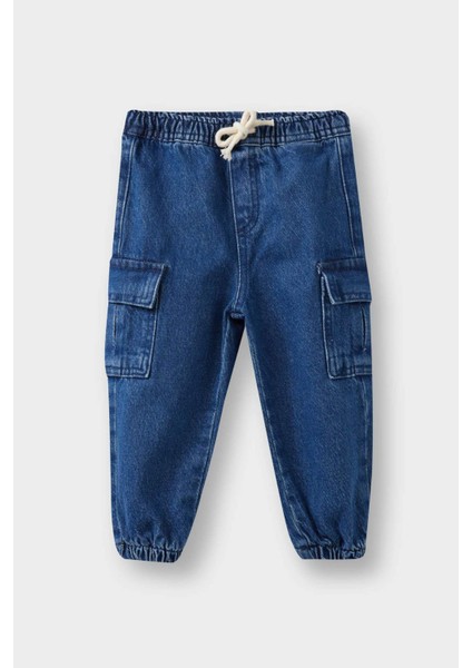 Erkek Bebek Jogger Fit Jean Pantolon F3761A525AU fiyatları