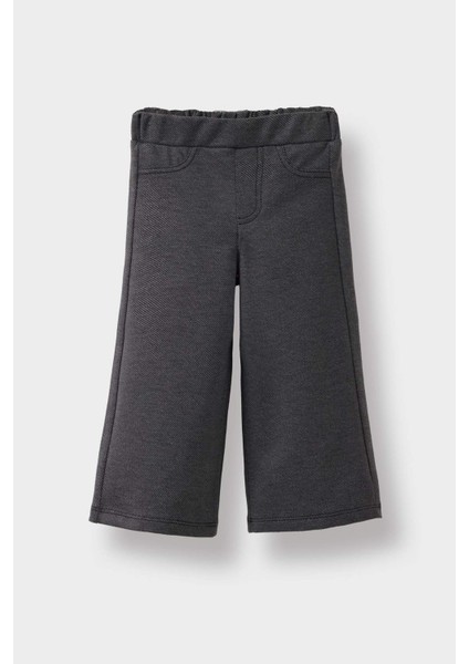 Kız Bebek Wide Leg Jean Görünümlü Pantolon F3780A525AU
