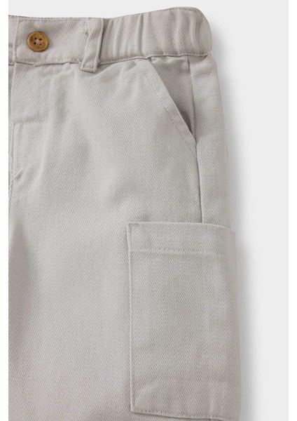Erkek Bebek Esnek Bantlı Paça Gabardin Pantolon F5129A525AU fiyatları