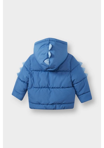 Erkek Bebek Kapüşonlu Fermuarlı Mont E8214A525AU fırsatları