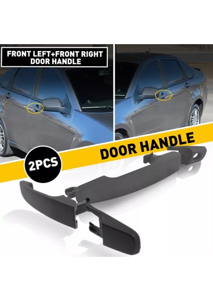 1paır Ön Kapı Kolu Çekme 8S4Z-54218A14-AA 8S4Z-5422404-AA Ford Focus 2008-2011 Dış Kapı Tutucu 8S4Z5422088AA (Yurt Dışından) modelleri